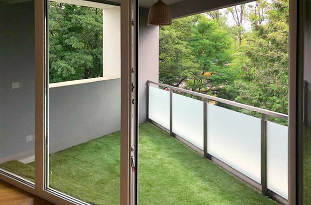 Balkon mit Blick ins Grüne