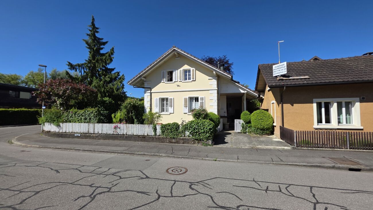 4.5-Zimmer-EFH im Scheibenschachen-Quartier mit Gartenidylle – Aarau