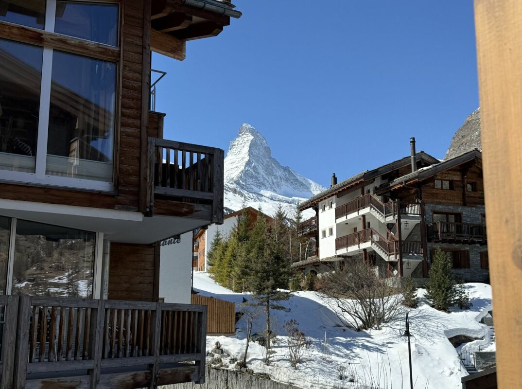Alpines Chalet mit Bergblick
