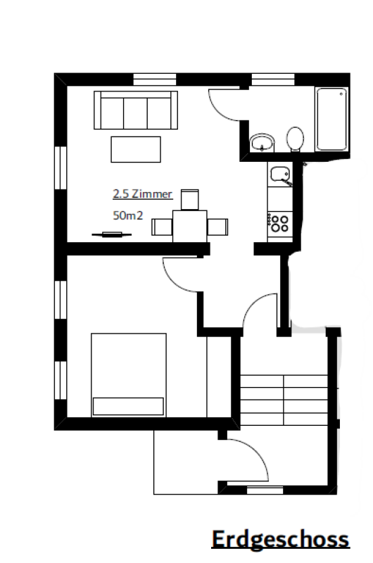 Grundriss Erdgeschoss