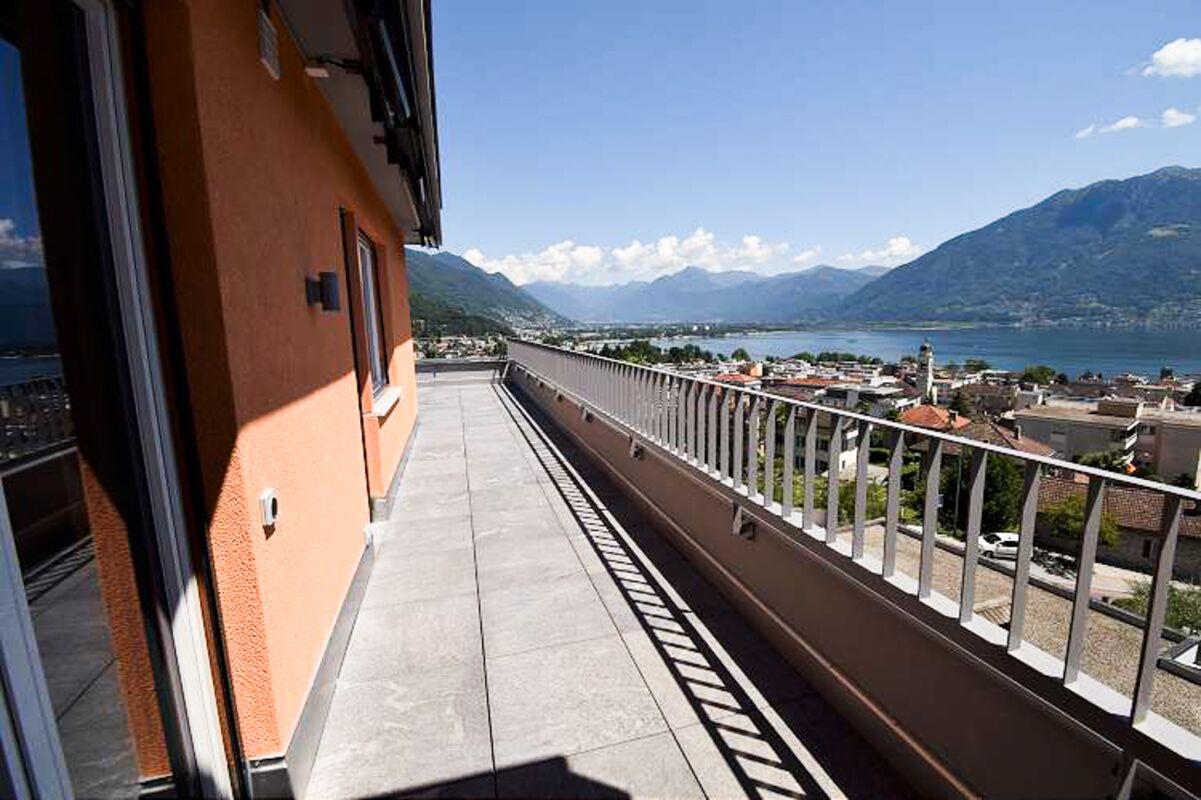 Balkon mit Seeblick