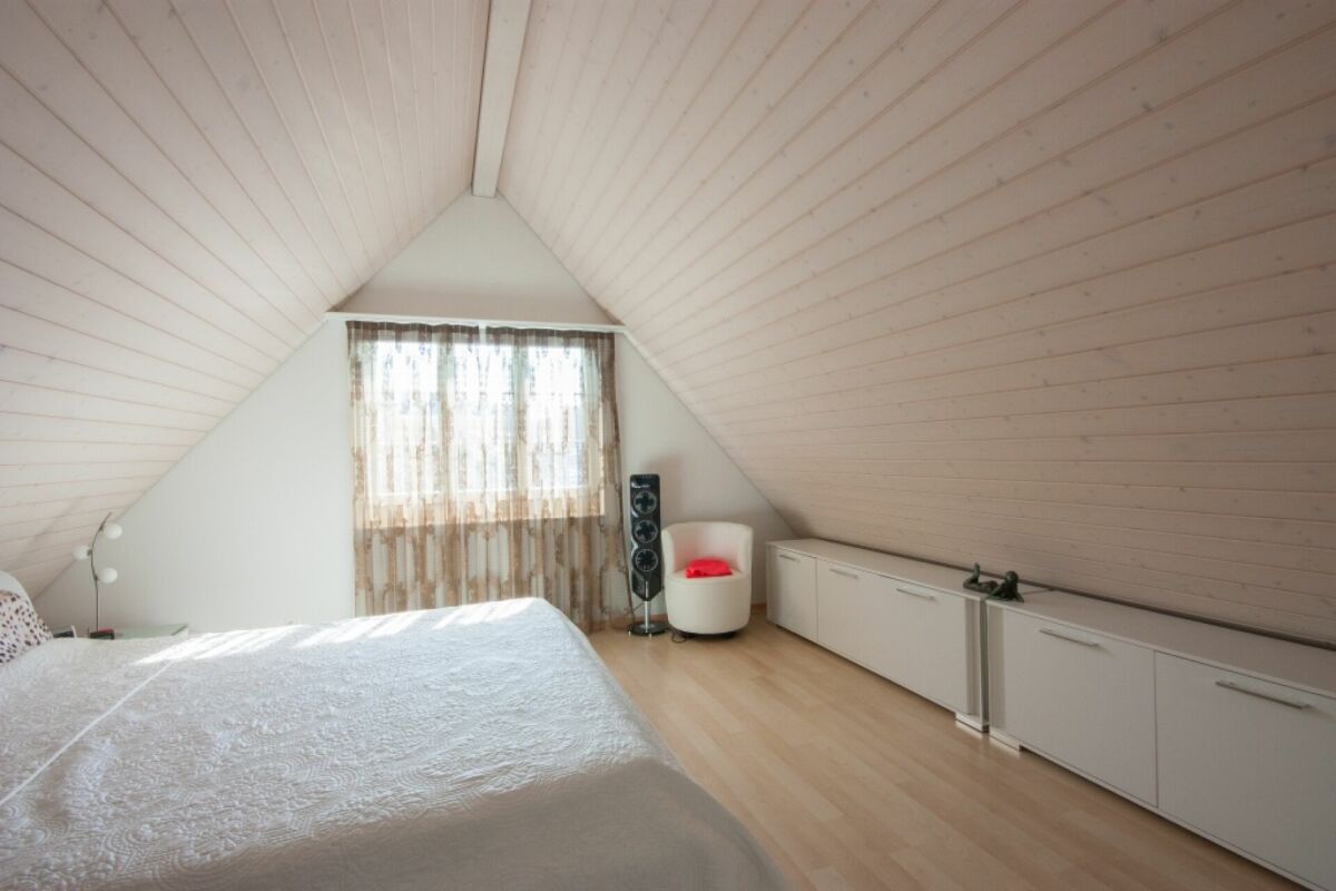 Ausgebautes Dachgeschoss-Schlafzimmer
