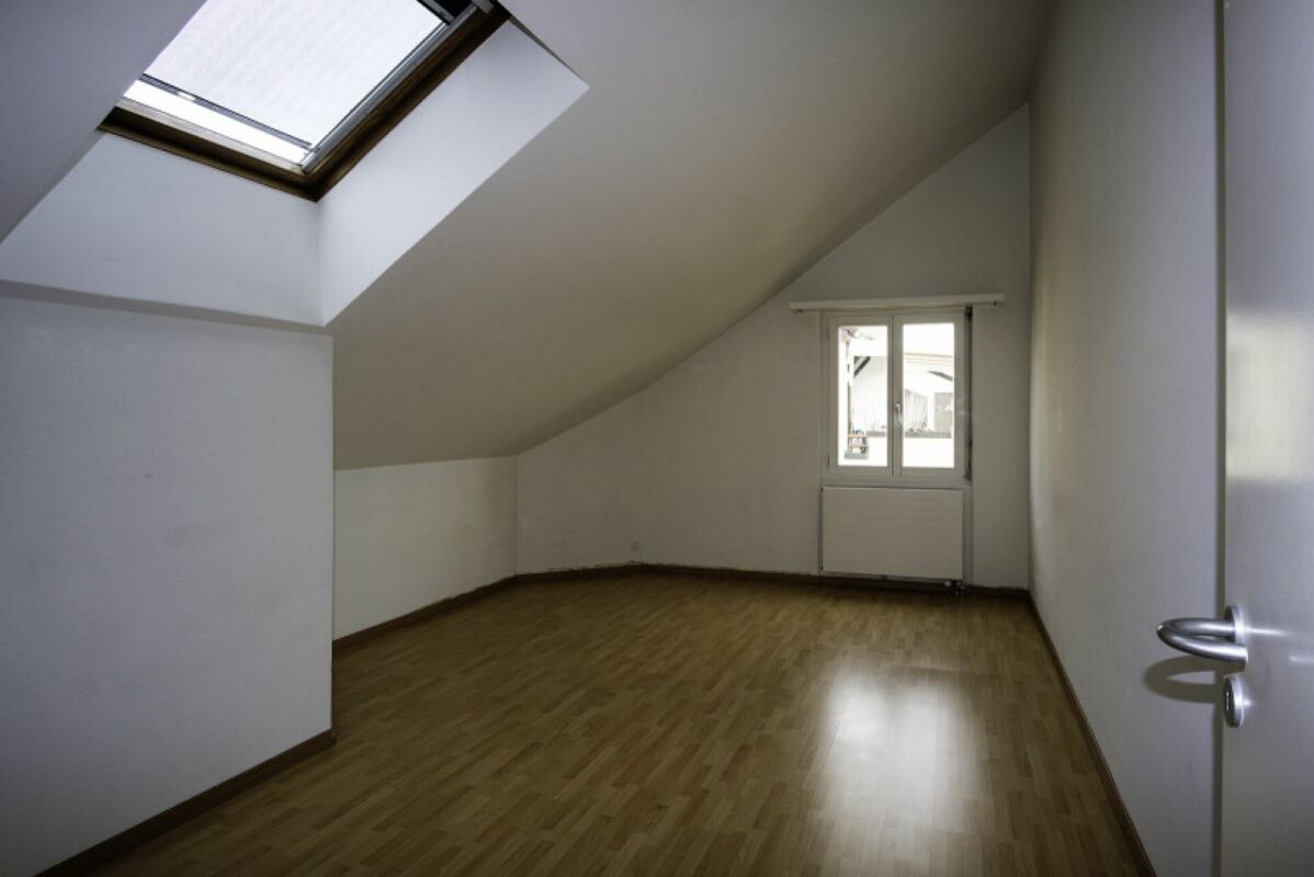 Ausgebauter Dachraum mit Dachfenster