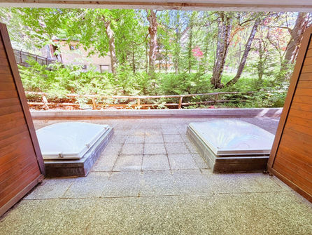 Terrasse mit Grünblick