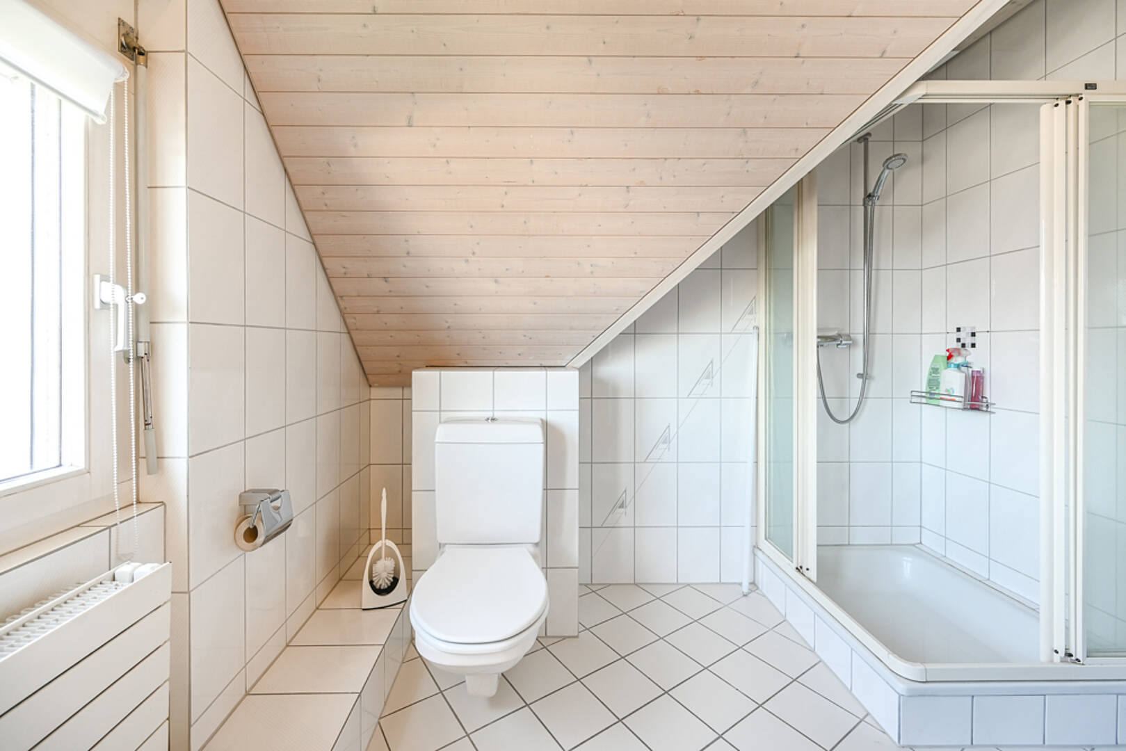 Dachbad mit Dusche und WC
