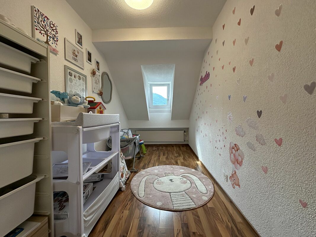 Kinderzimmer im Dachgeschoss