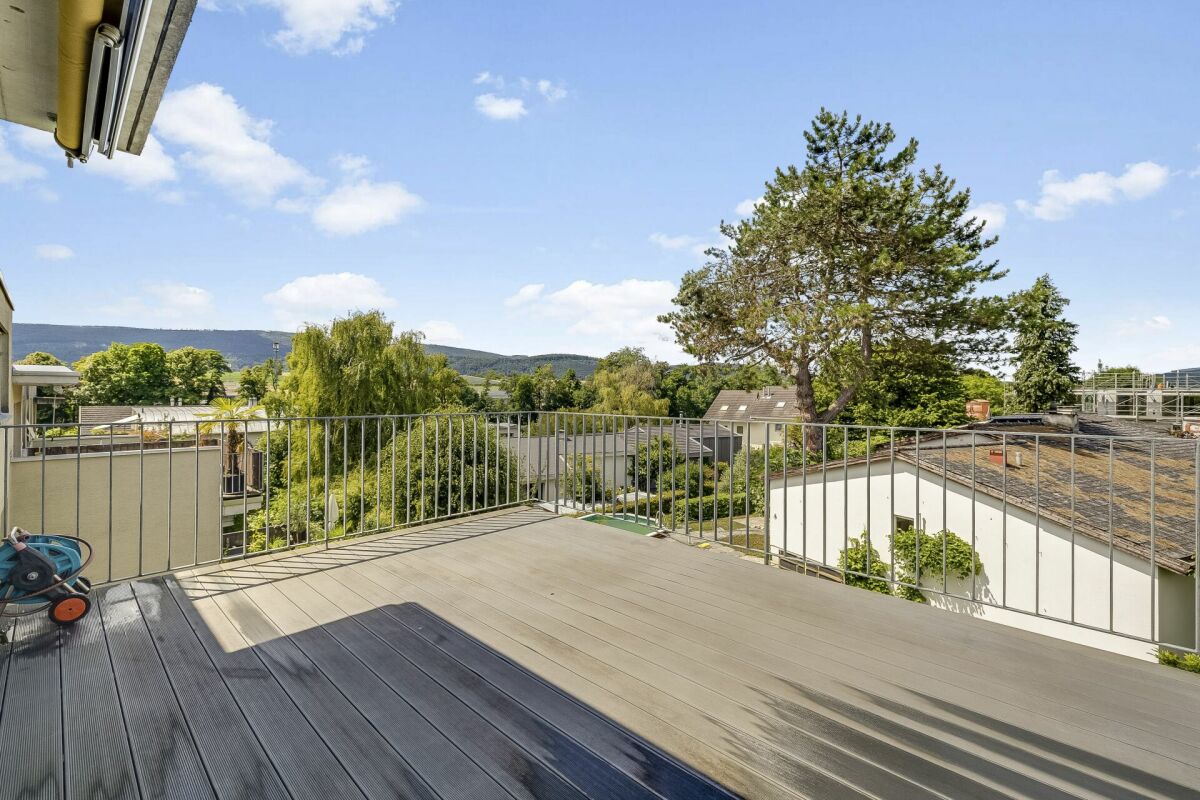 Dachterrasse mit Panoramablick