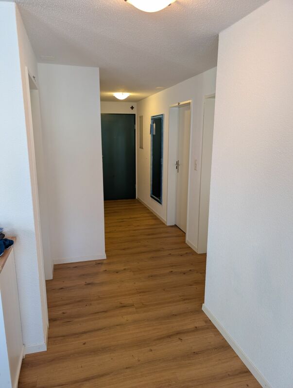 Flur mit Holzoptikboden