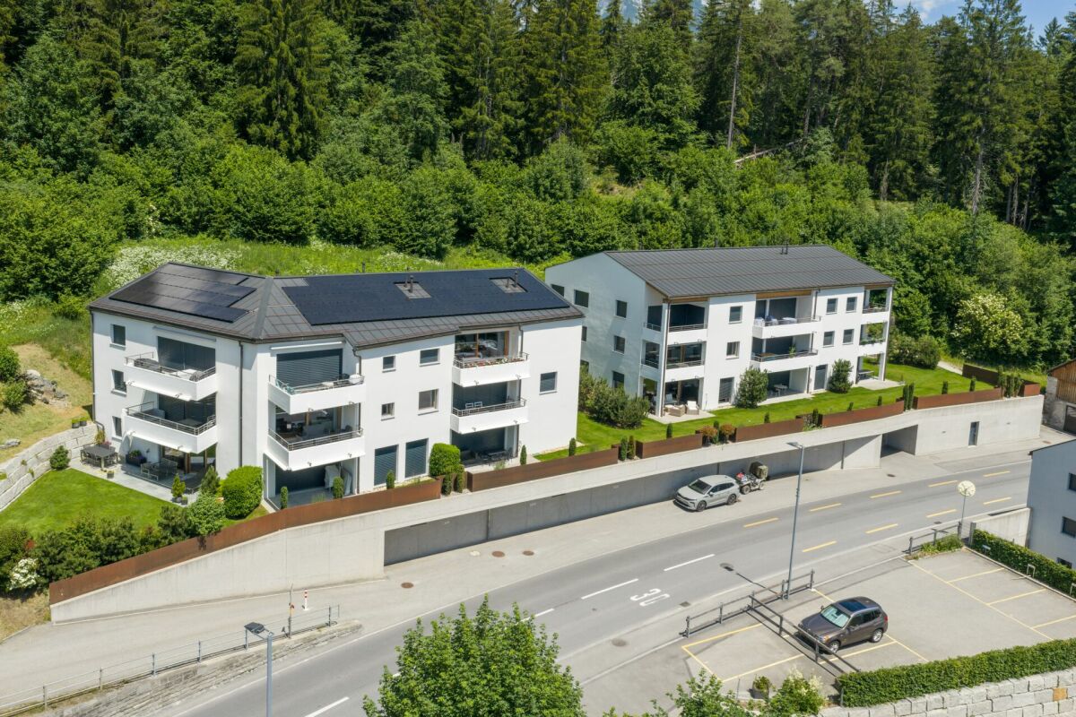 Moderne Wohnanlage im Grünen
