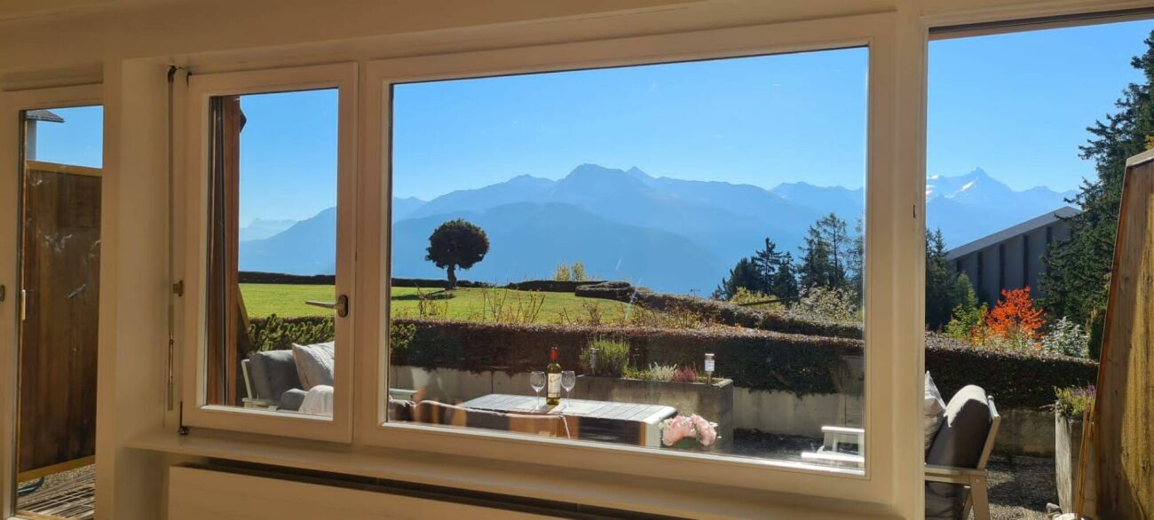 Wohnraum mit Panoramablick