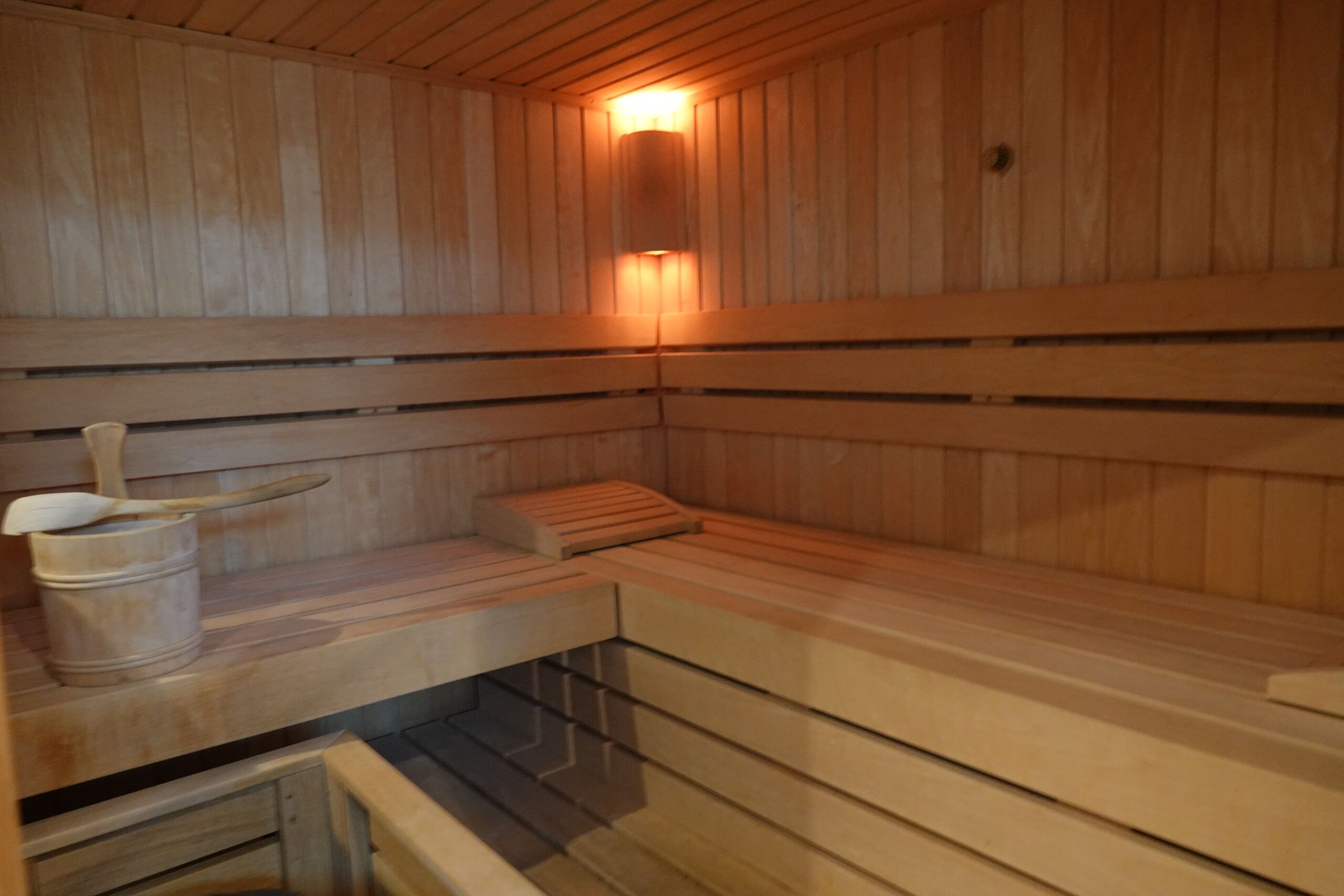 Sauna-Innenraum