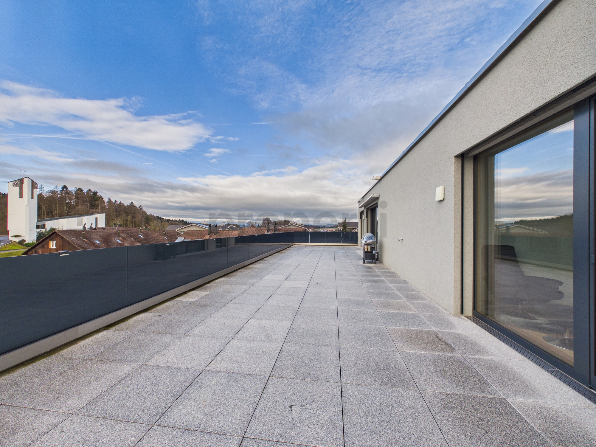 Dachterrasse mit Fernblick