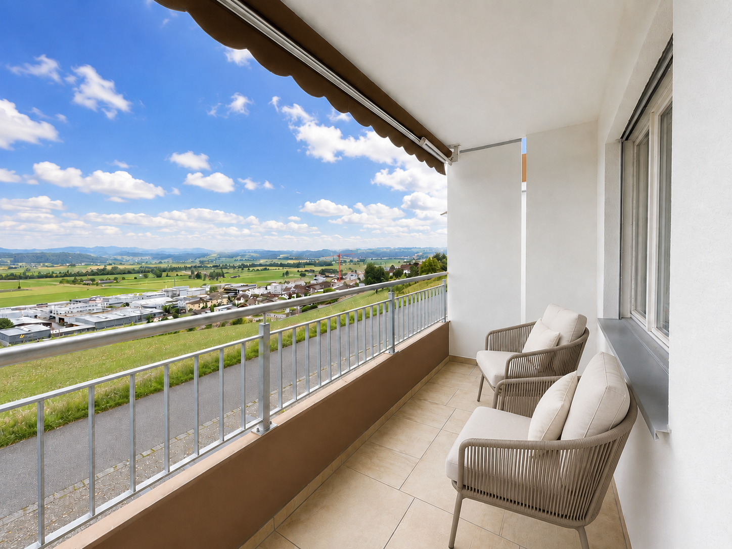 Balkon mit Weitblick