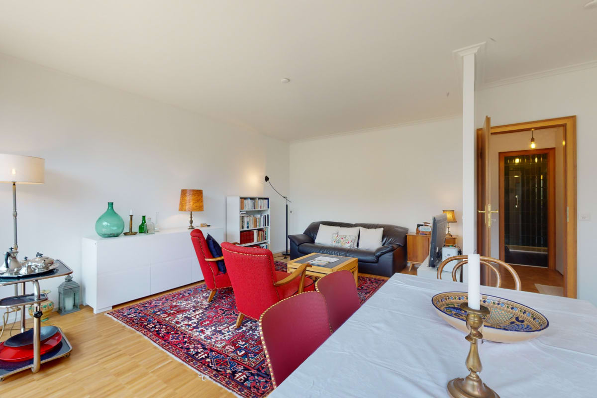 Wohnzimmer mit Essbereich