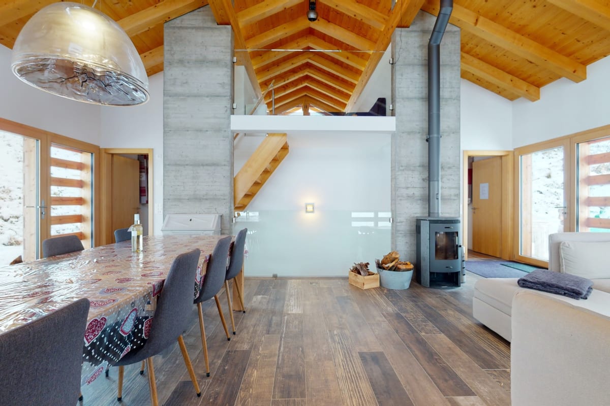 Chalet moderne en pleine nature à Vercorin – Sion