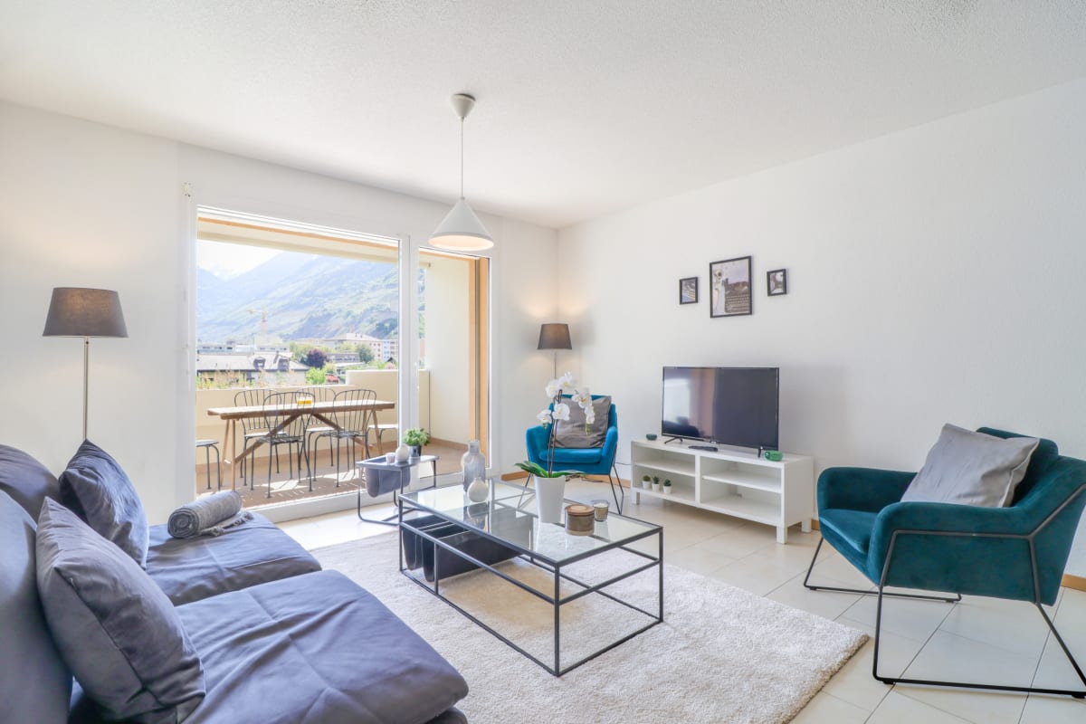 Schöne Wohnung in idealer Lage in Martigny – Sion