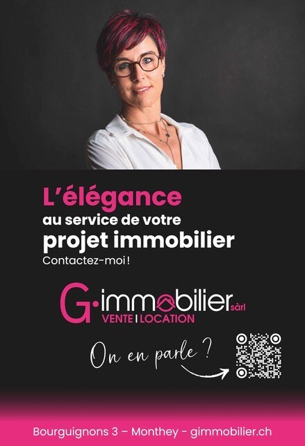 Werbeplakat einer Immobilienagentur