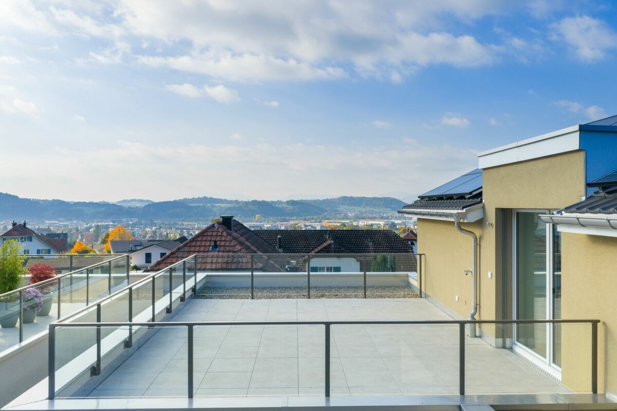 Dachterrasse mit Weitblick