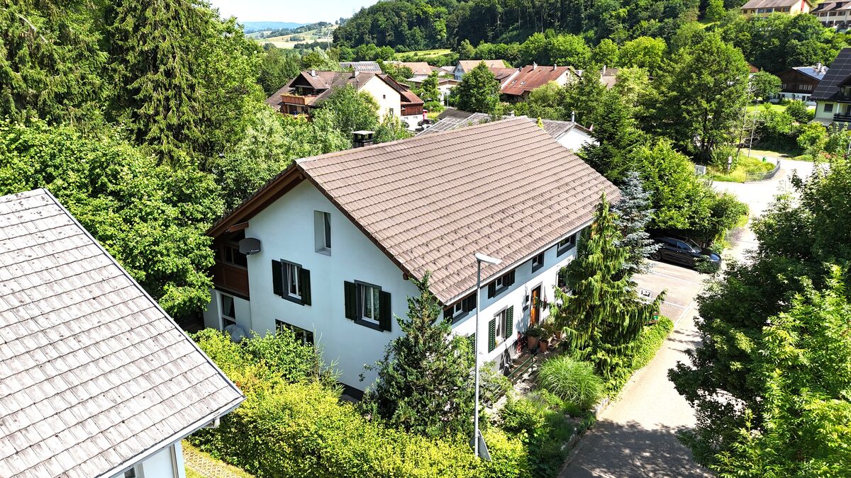 Einfamilienhaus in grüner Hanglage
