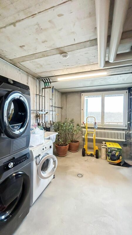 Wasch- und Technikraum im Keller