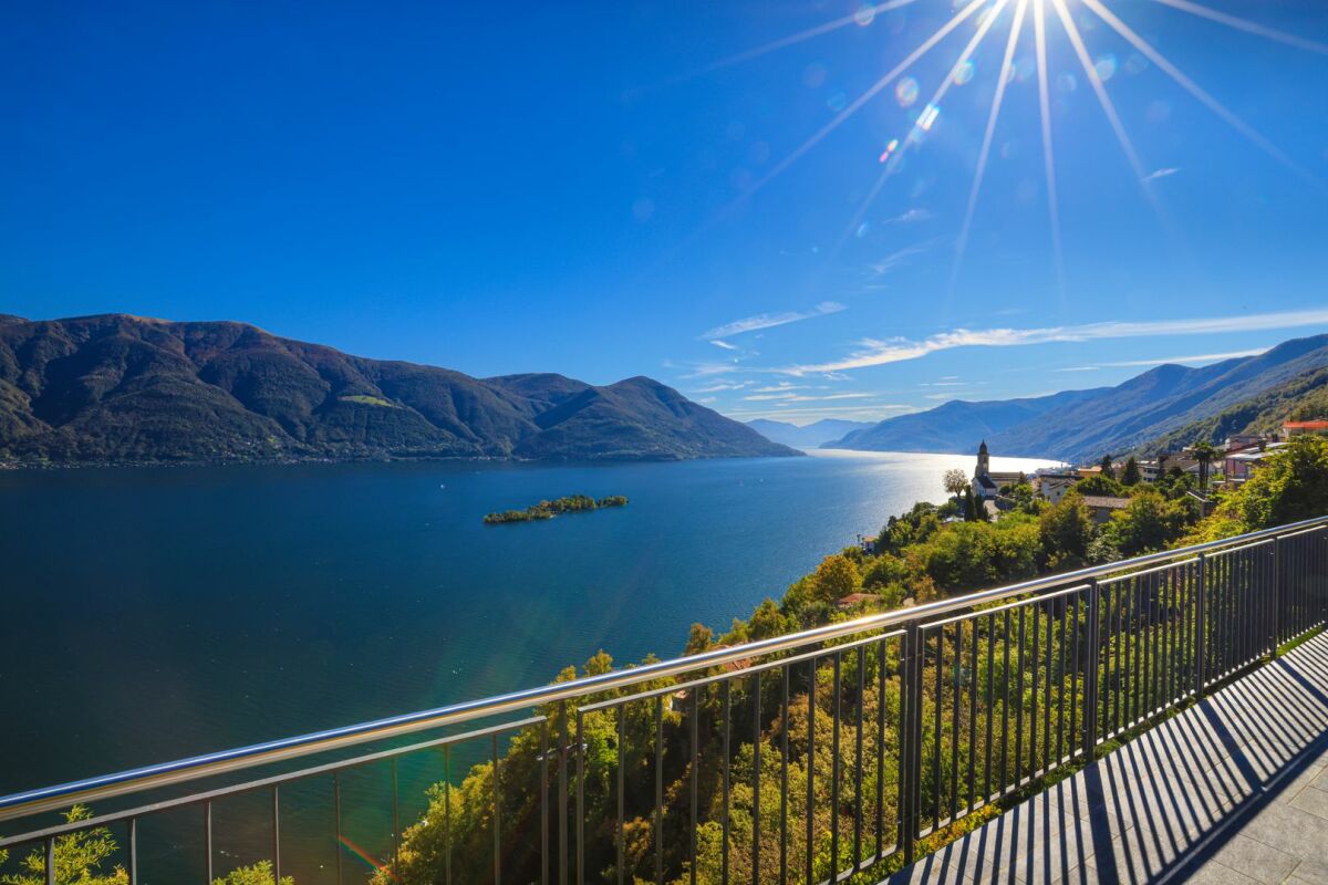 Balkon mit Seeblick