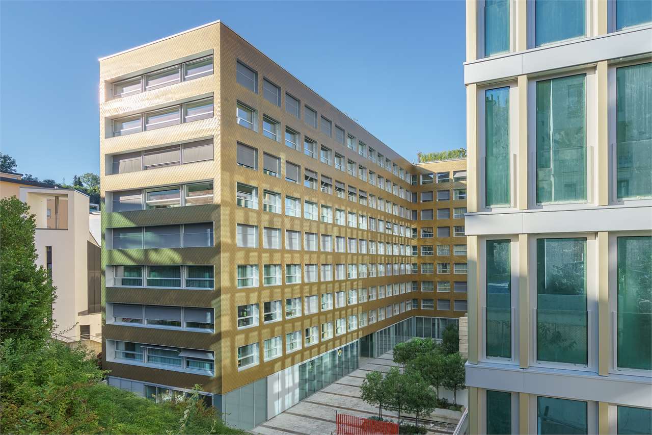 Modernes Mehrfamilienhaus-Areal