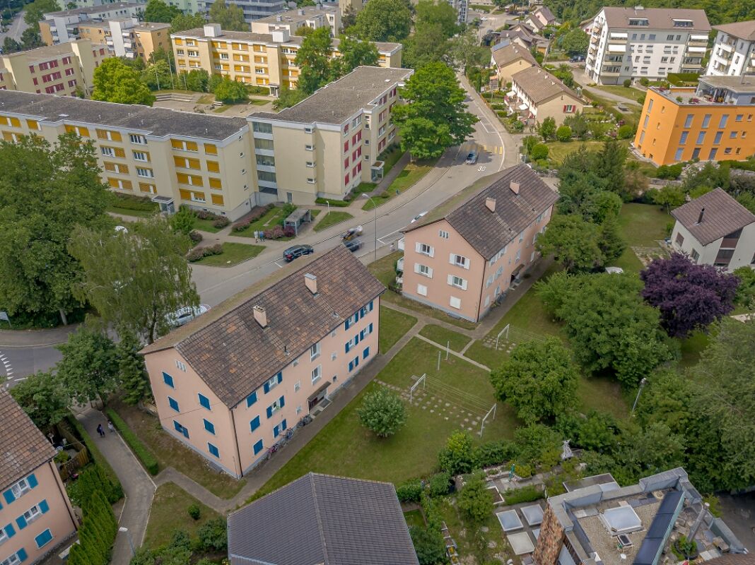 Wohngebiet aus der Luft
