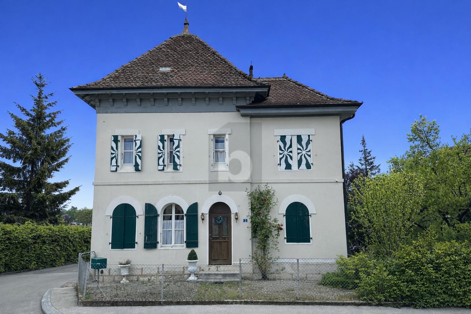 HISTORISCHER CHARME, MODERN RENOVIERT – Chavannes-de-Bogis