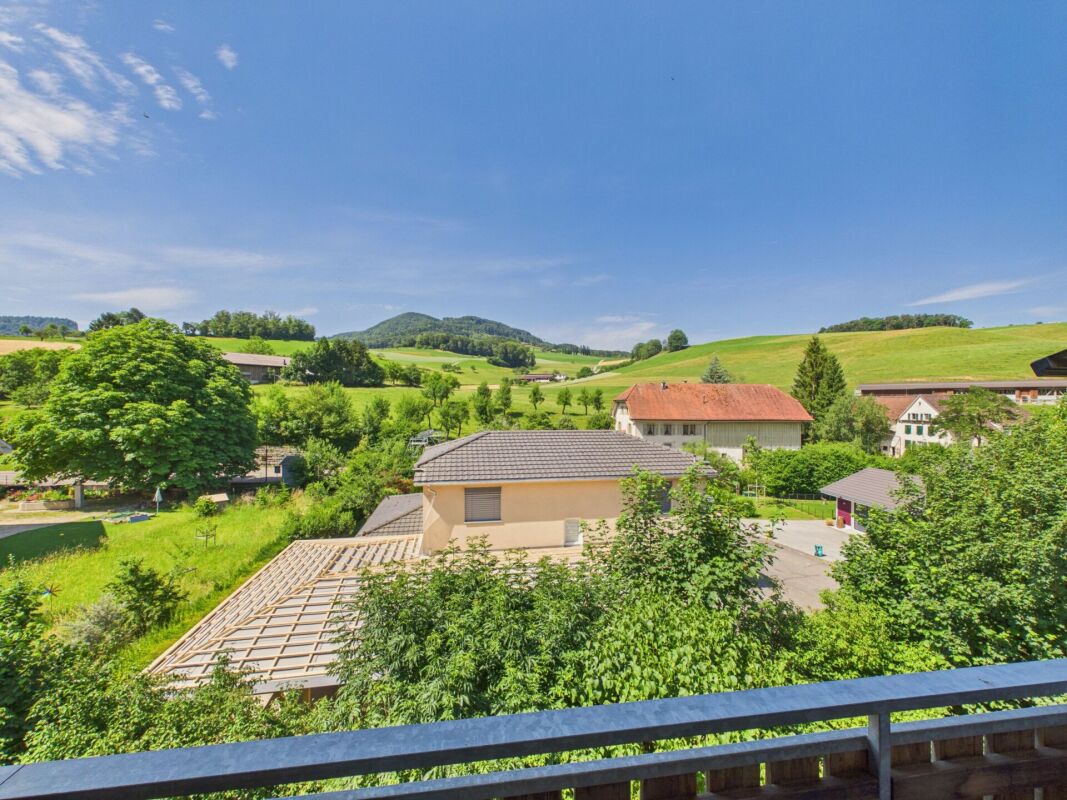 Blick über das grüne Umland