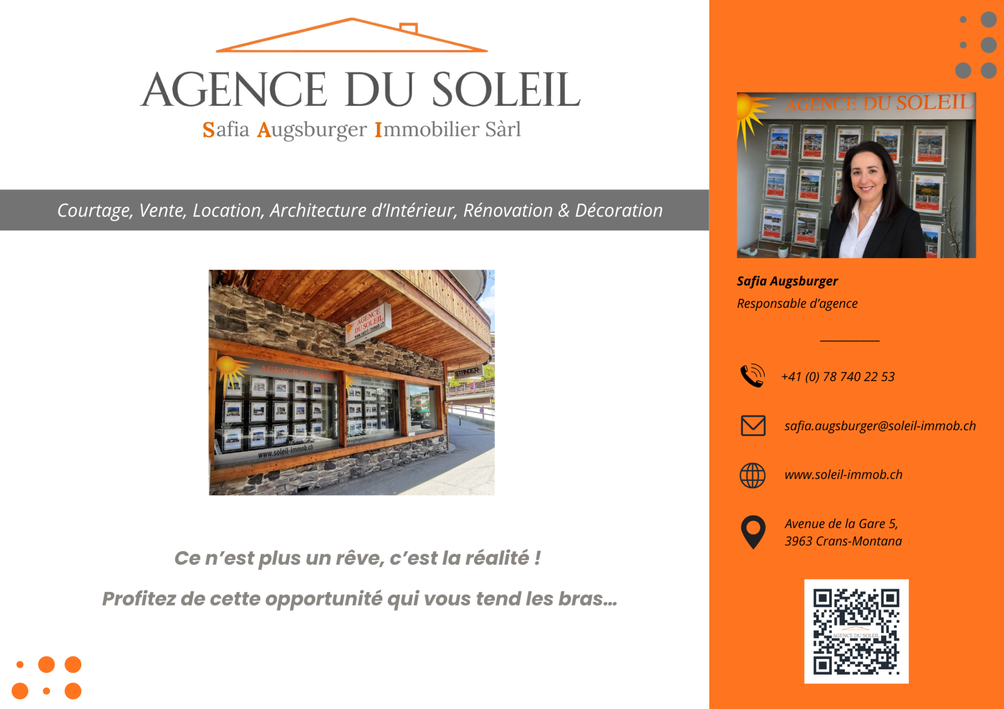 Immobilien-Exposé mit Agenturbranding
