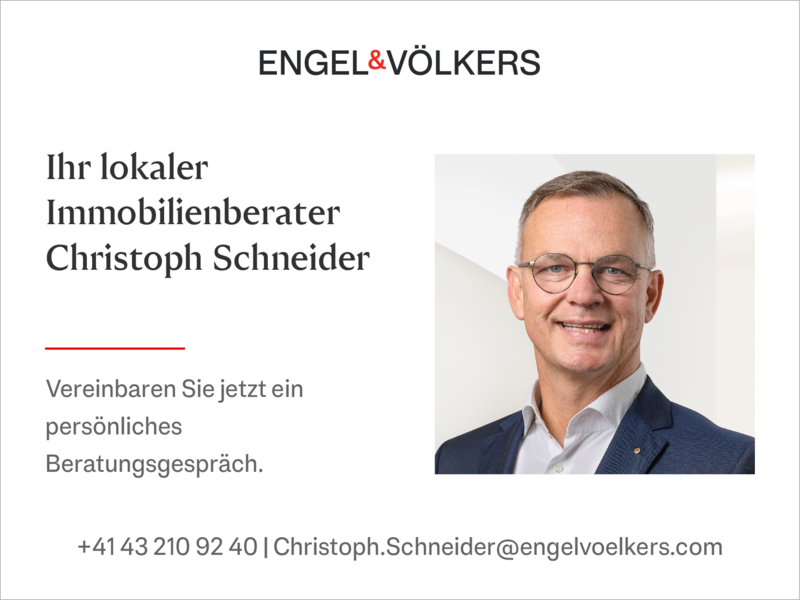 Werbeanzeige eines Immobilienberaters