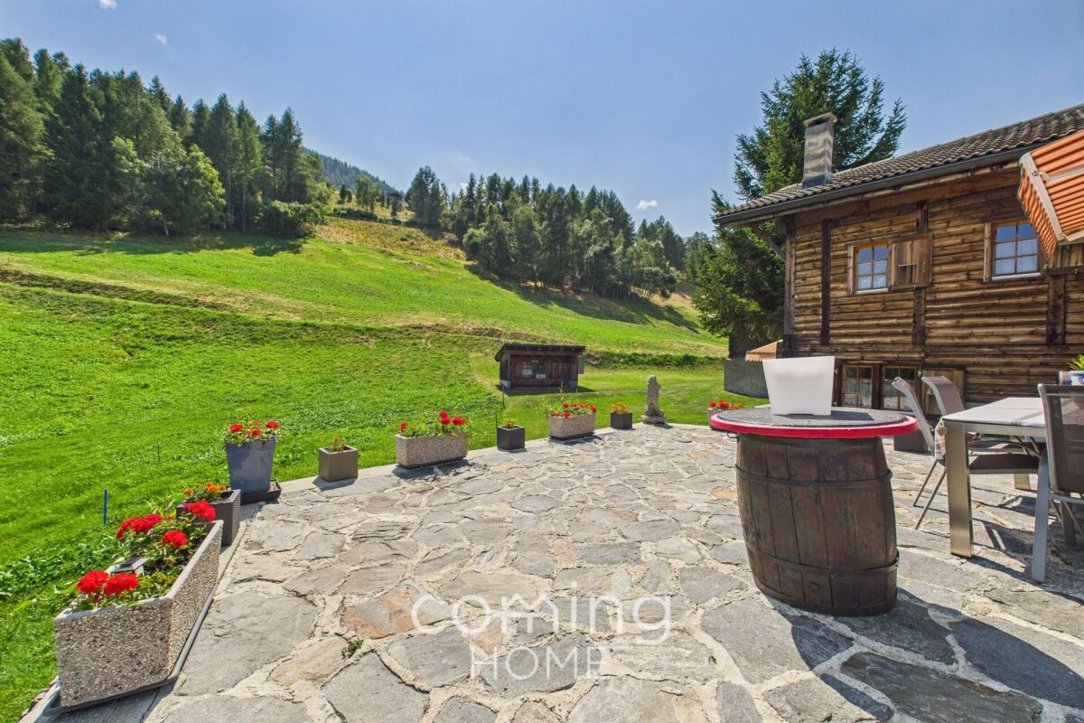 Alpen-Chalet mit Terrasse und Bergwiese