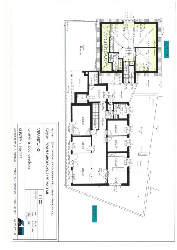 Grundriss eines Hauses