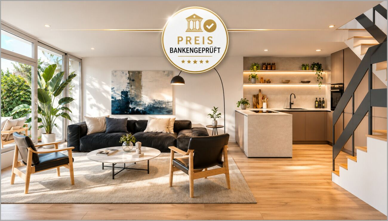 Stilvoll wohnen nahe Bodensee – kernsanierte Maisonette mit Gartensitzplatz! – Kreuzlingen
