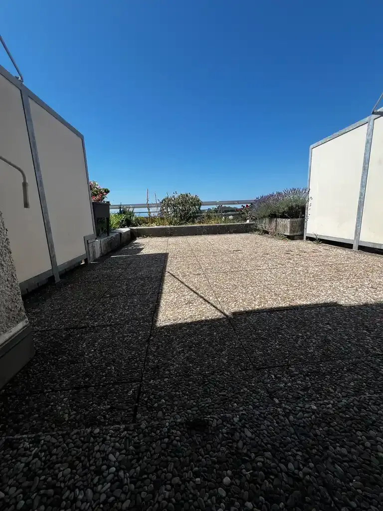 Dachterrasse mit Meerblick