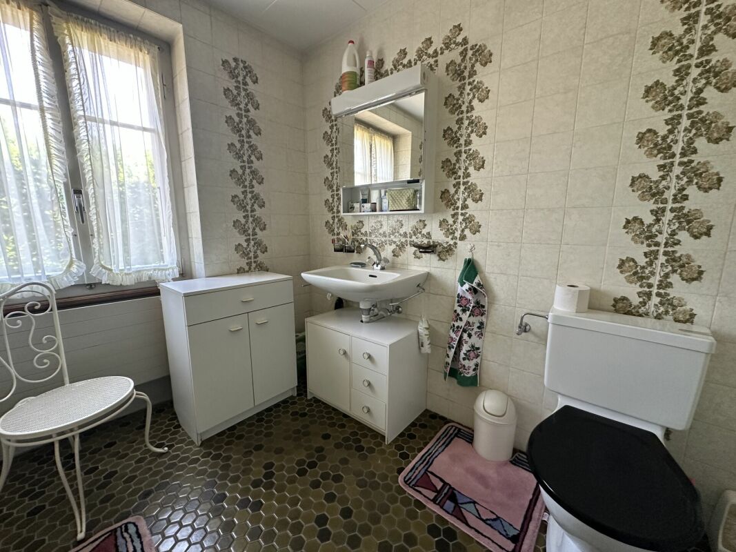 Badezimmer mit Altbau-Charme