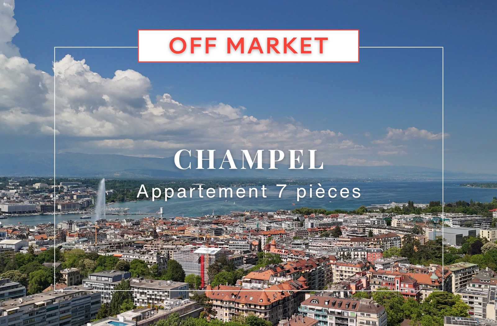 Großzügiges 7-Zimmer-Apartment im beliebten Stadtteil Champel – Genève