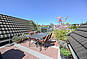 Dachterrasse mit Stadtblick