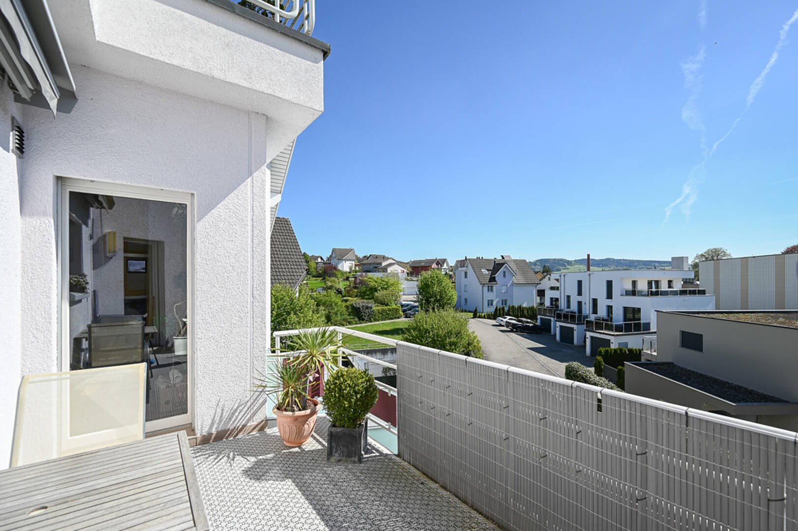 Balkon mit Fernblick