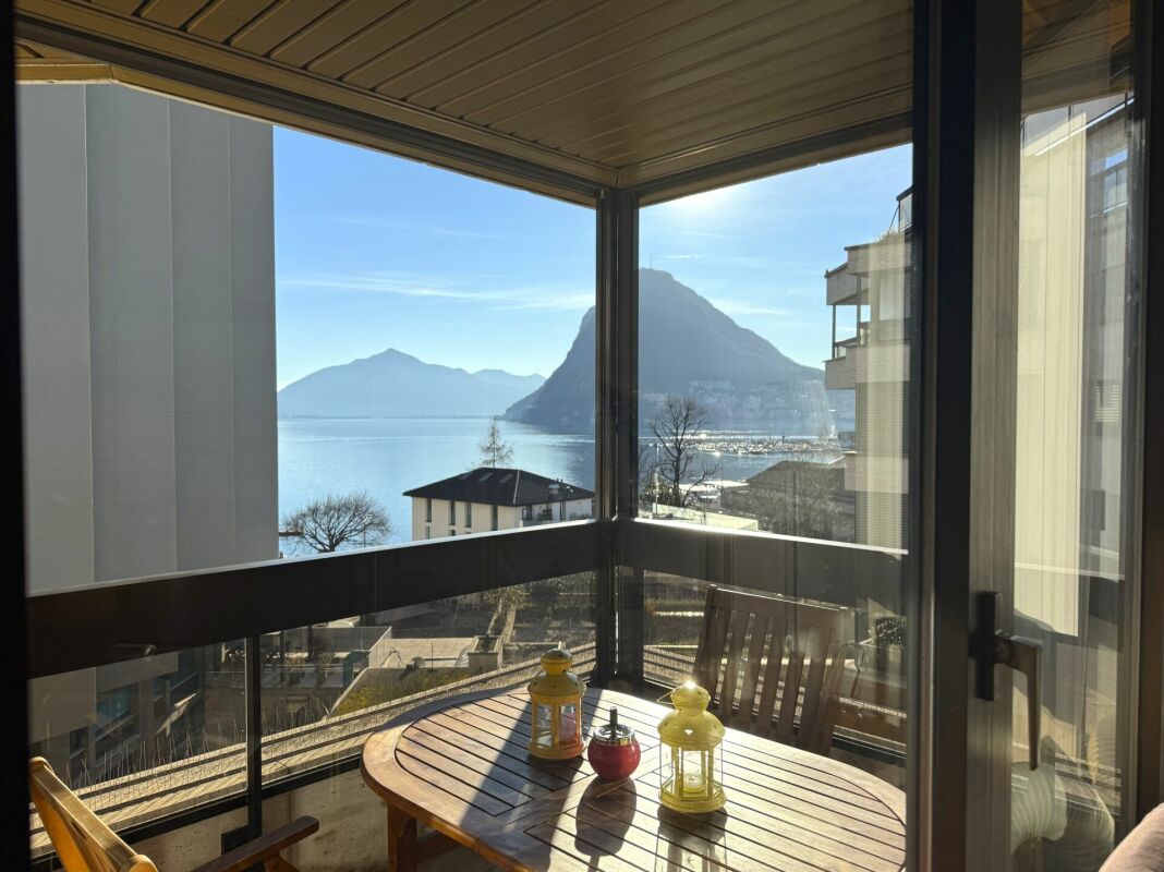 Balkon mit Seeblick