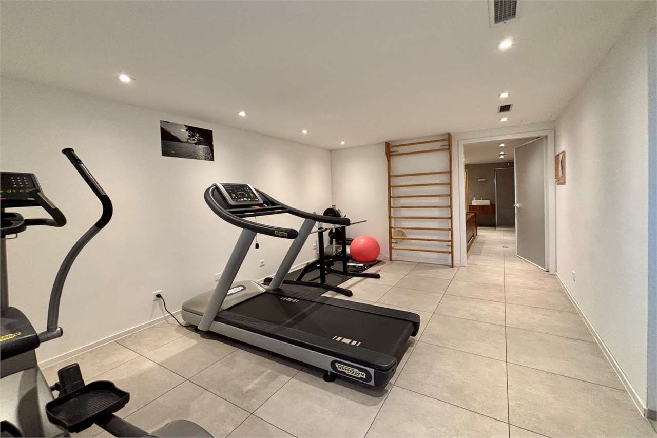 Fitnessraum im Untergeschoss
