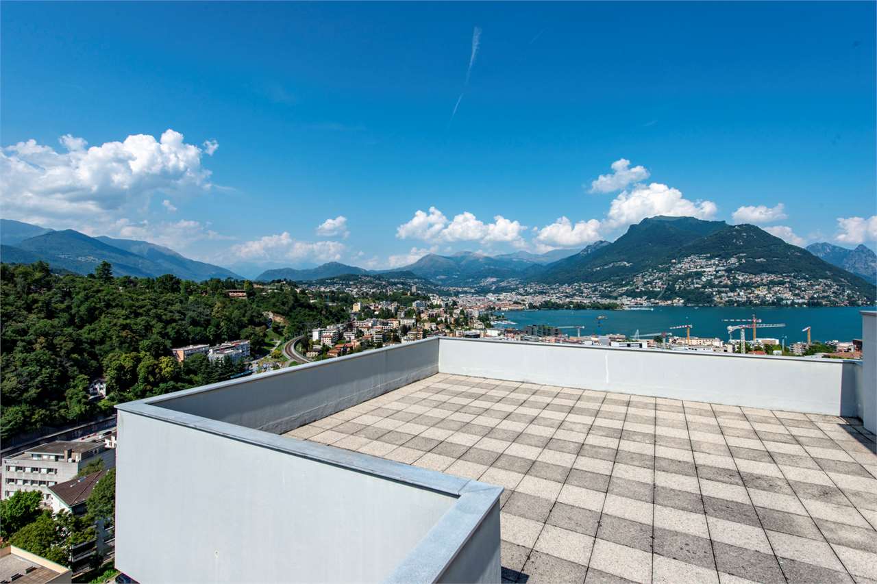 Dachterrasse mit Panoramaausblick