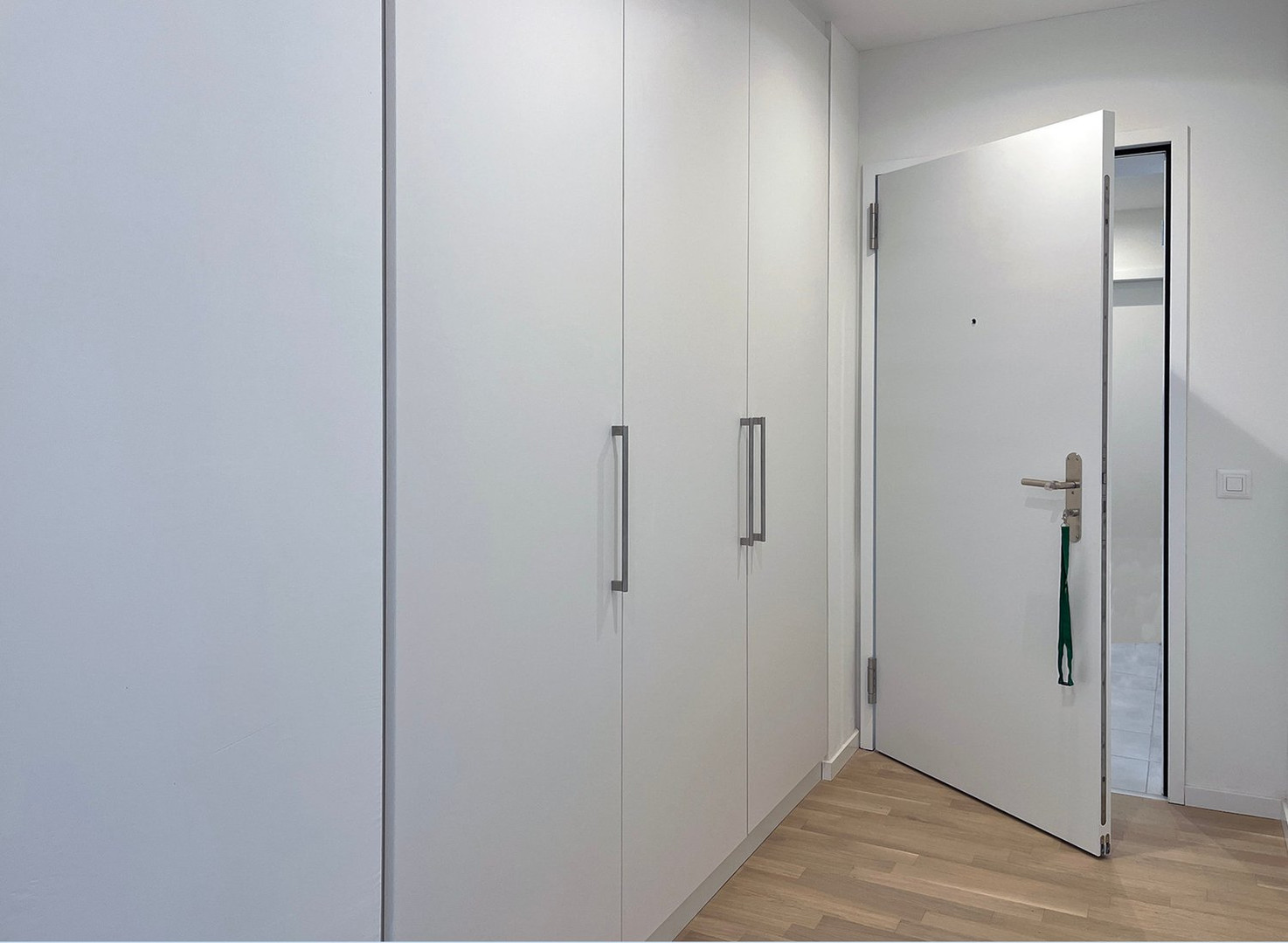 Flur mit Einbauschrank