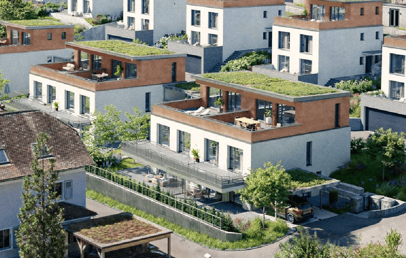 Wohnen mit Aussicht |5.5 Zimmer Doppelhaus mit Ausbau nach Kundenwunsch – Grellingen