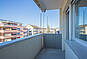 Balkon mit Stadtblick