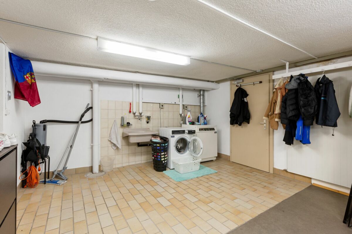 Hauswirtschaftsraum im Keller