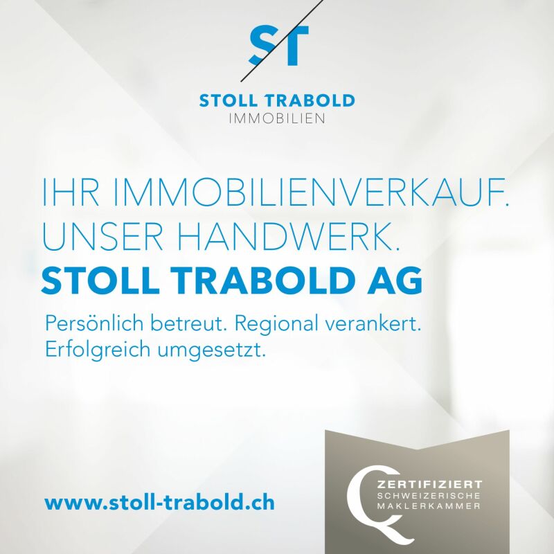 Werbeplakat für Immobilienmakler