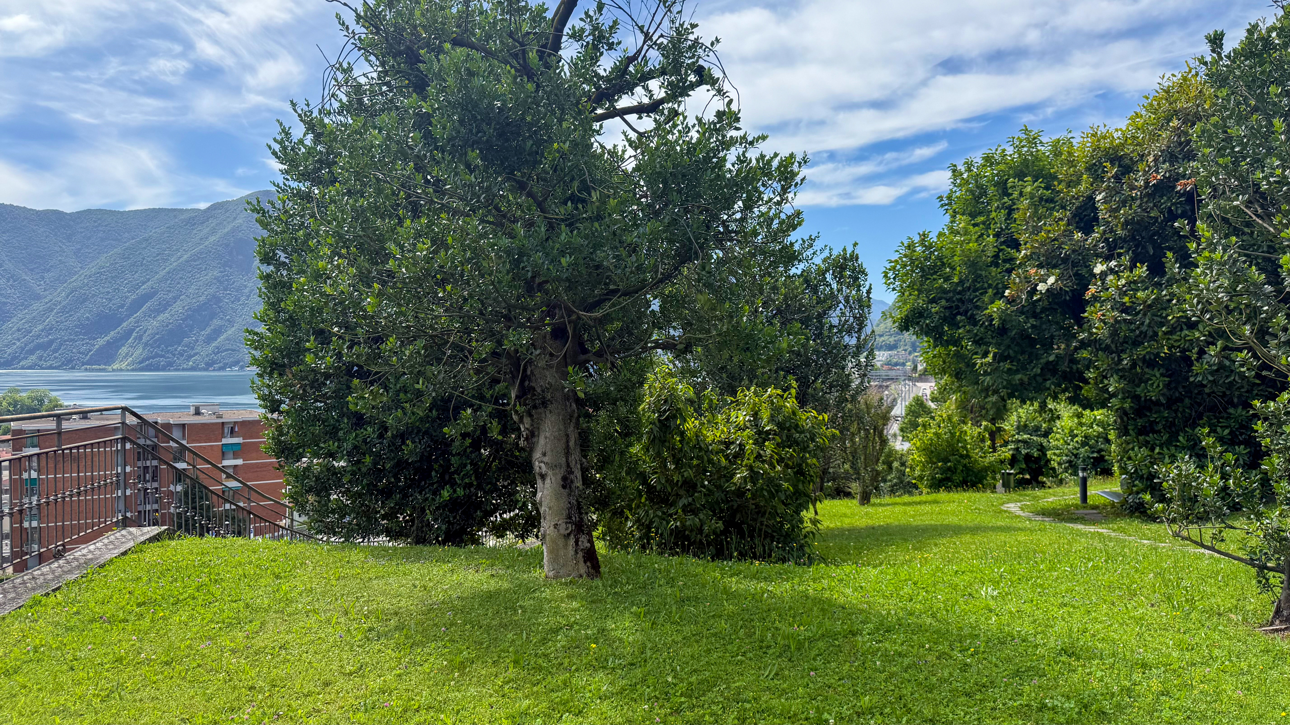 Garten mit Seeblick