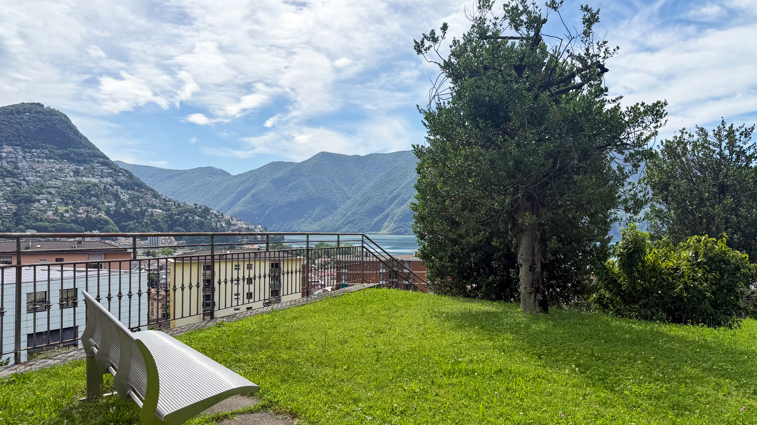 Garten mit Panoramablick