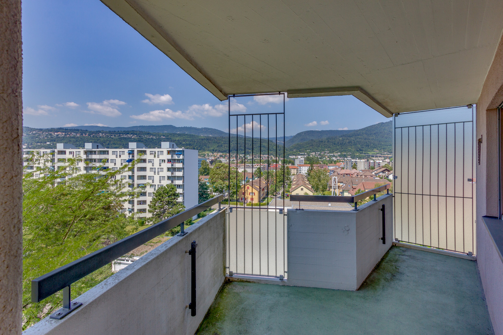 Balkon mit Panoramablick
